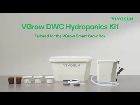 Thumbnail for Vivosun's official VGrow DWC hydroponics setup video